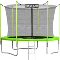 Atlas Sport 312 см - 10ft (с лестницей, внутренняя сетка, зеленый)